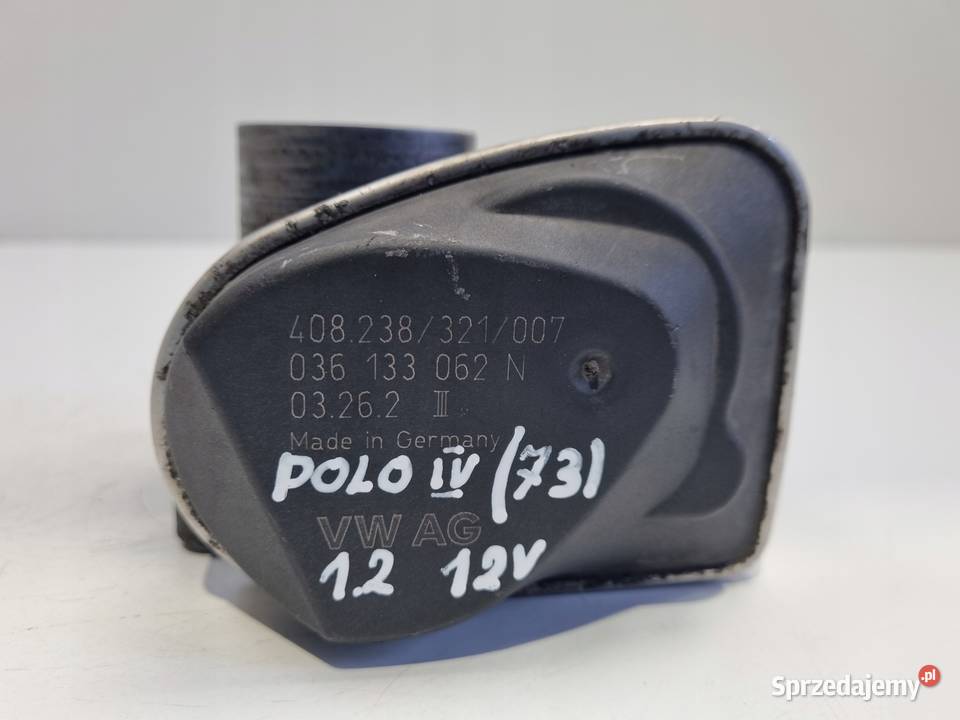 PRZEPUSTNICA VW Polo IV 12 12V 036133062N Przepustnice Chełm