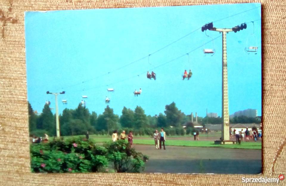 KOLEJKA LINOWA ELKA W PARKU KULTURY I WYPOCZYNKU