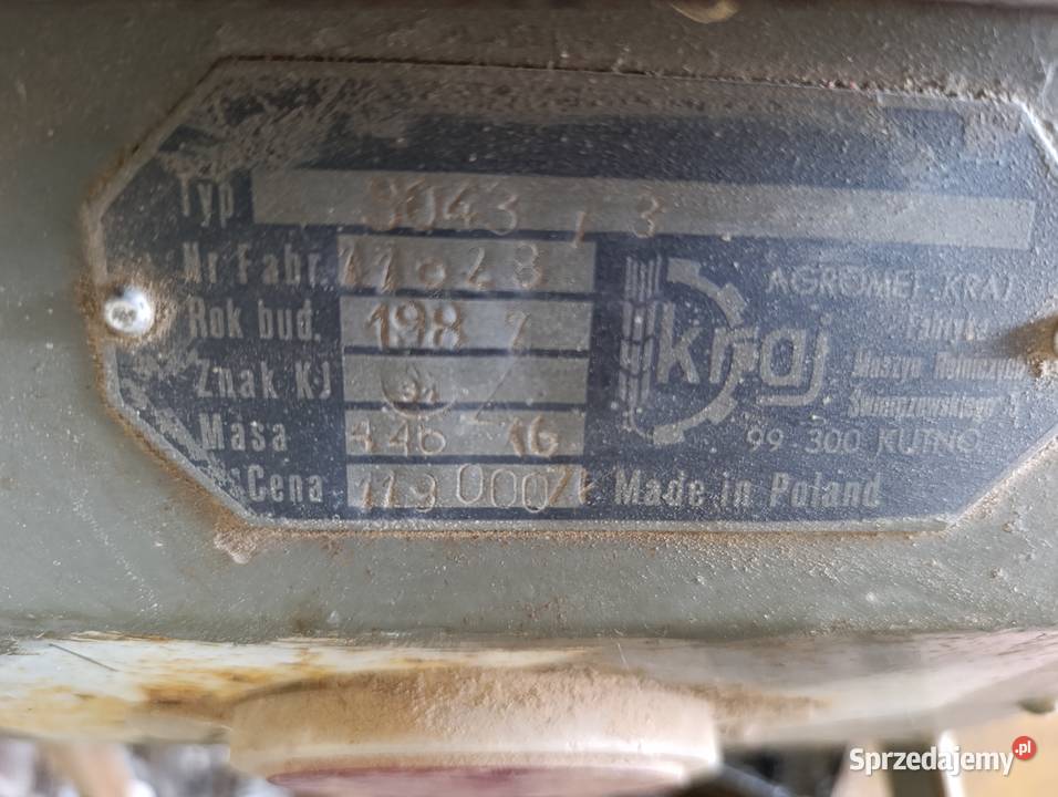 Poznaniak S0433 siewnik zbożowy Żarki Średnie