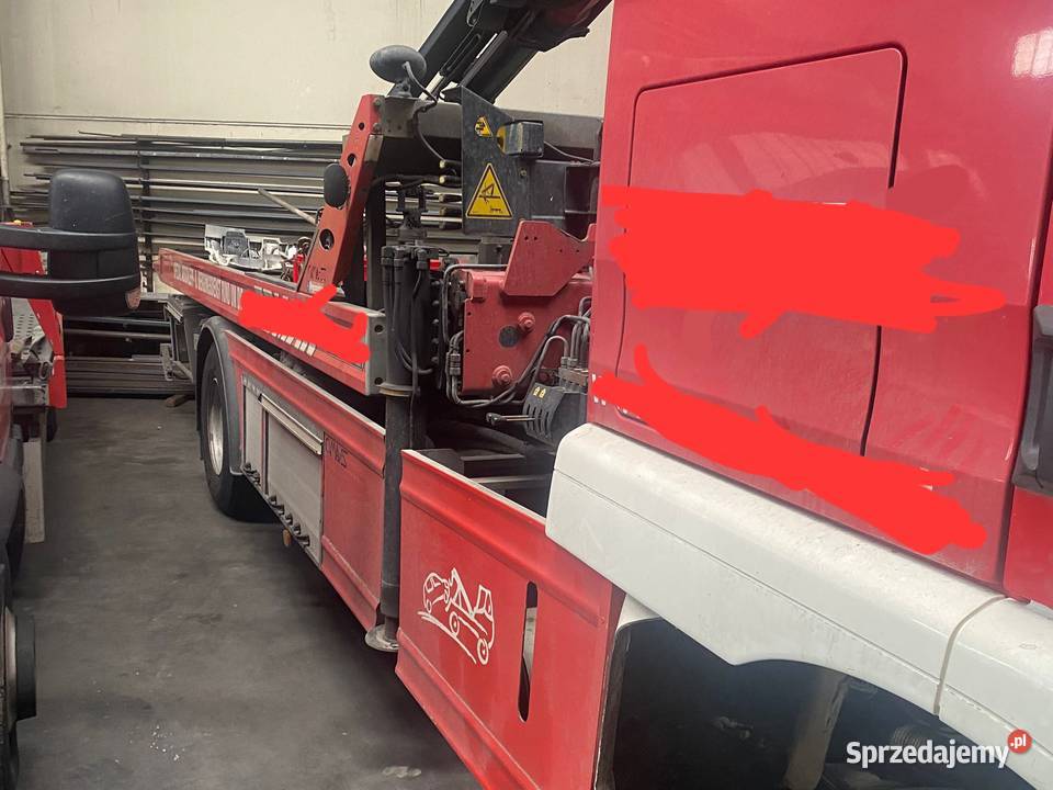 Laweta Pomoc drogowa Dźwig Platforma hydraulic Sierakowice sprzedam