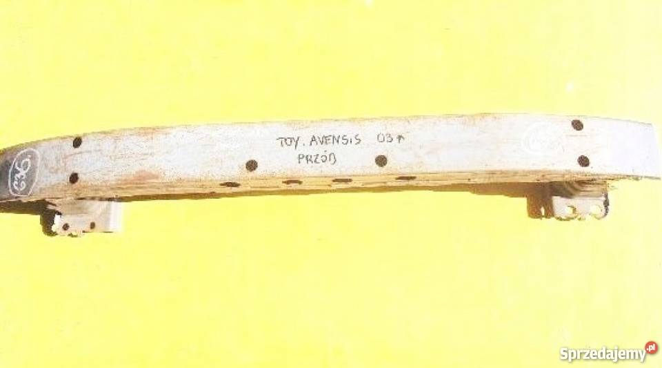 Toyota avensis t25 2003 2005 belka w zderz przód Wrocław