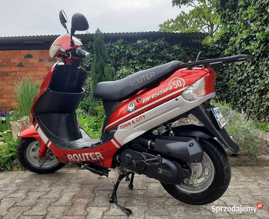 Ładny skuter Romet Router Bassa 50ccm 4t 2012r Tuczno