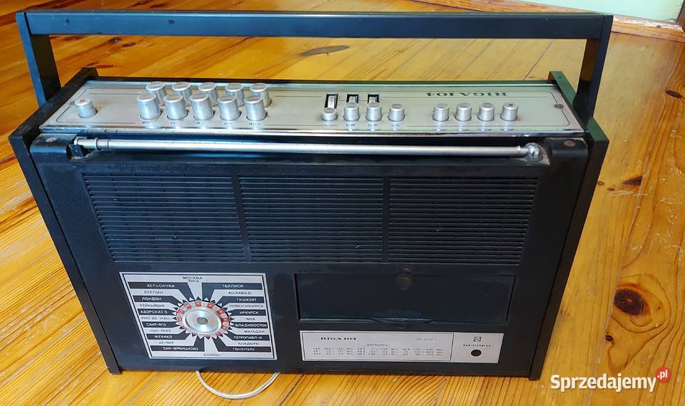 Radio tranzystorowe RIGA 104 Tomaszów Lubelski