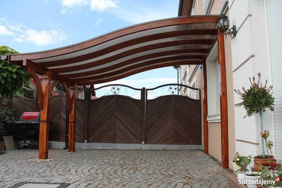 KROKIEW GIĘTA 4m Wiata Pergola Taras Altana Dach