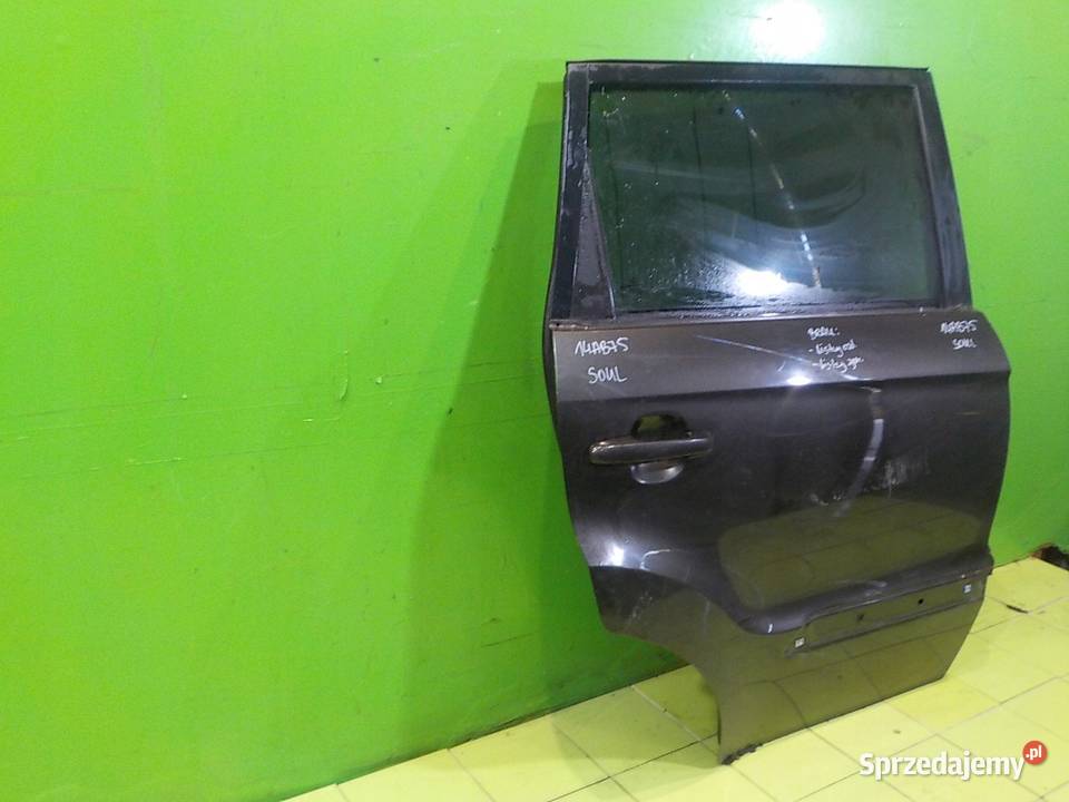 KIA SOUL 16 CRDI 10r 5D drzwi prawe tyl osobowe Suków