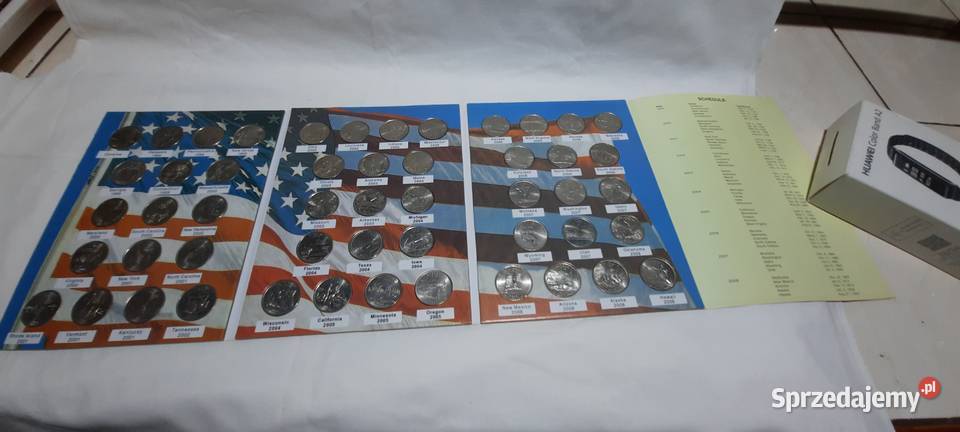 monety USA Album Commemorative Quarters 19992008 mazowieckie Warszawa sprzedam