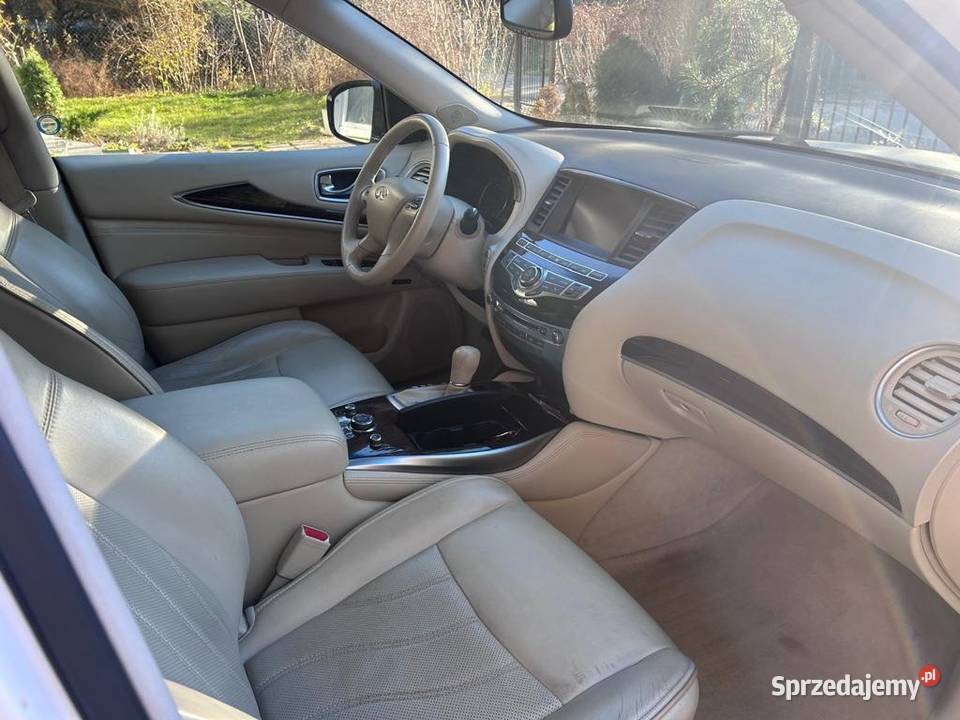 Infiniti Jx 35 Wersja biała ciekawy model mazowieckie Jaroszowa Wola