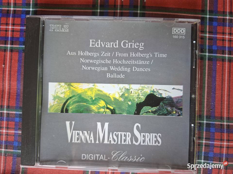 Edvard Grieg Vienna Master Series CD Kraków