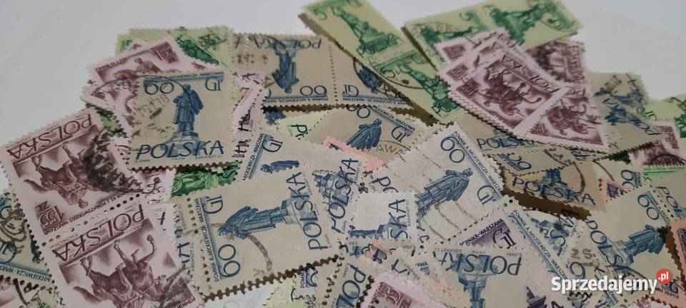 znaczki Pomniki Warszawy 195556r 200 z4 Warszawa