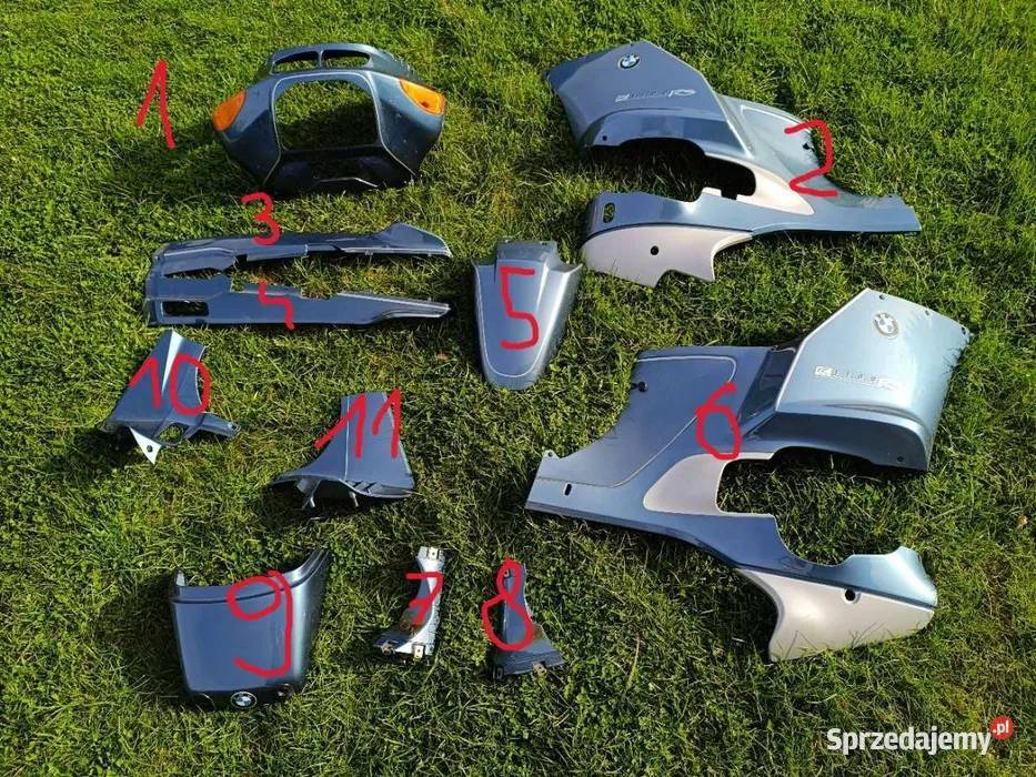 Sprzedam komplet oryginalnych owiewek do BMW podkarpackie Czarna