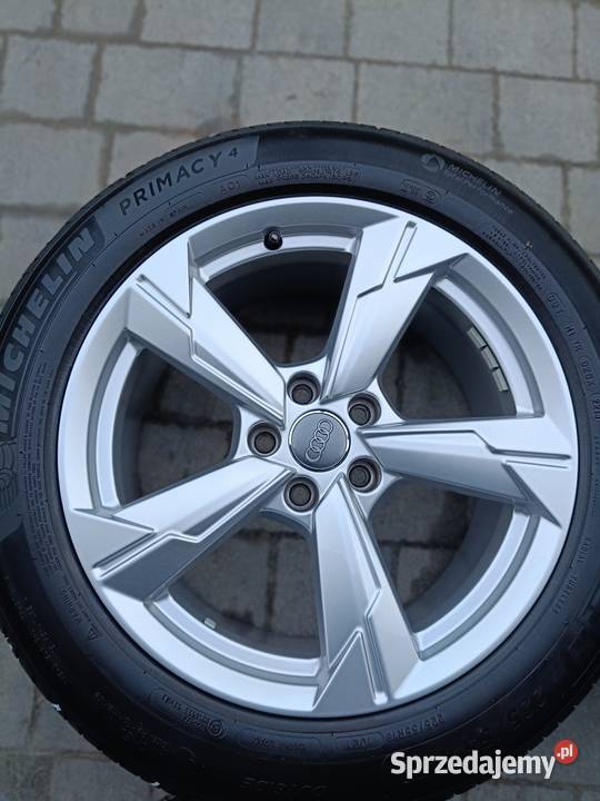 Alufelgi Audi 5x112 ET39 18 z oponami Michelin Elbląg