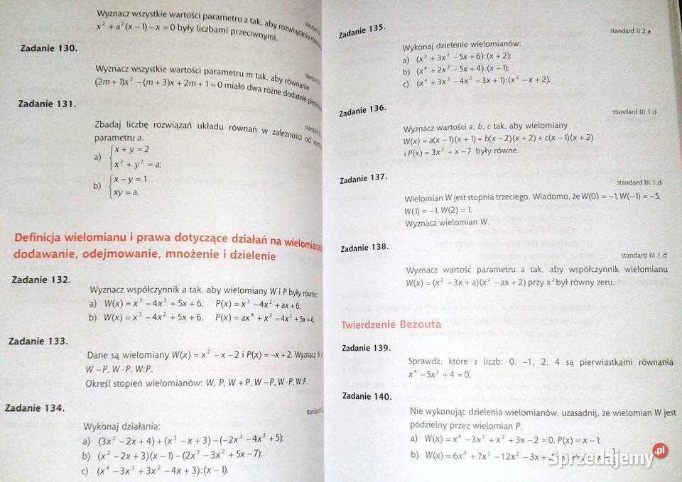 Matematyka Cz 1 Matura 2005 J Człapiński J Uss miękka lubelskie Chełm sprzedam