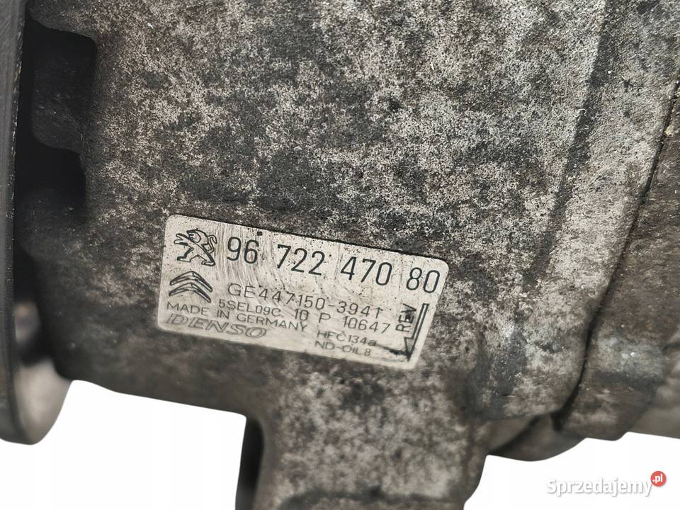 SPRĘŻARKA KLIMATYZACJI Citroen C3 Peugeot 208 10 Chełm