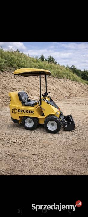 Nowa miniładowarka KRGER XKL 480Z gotowa do Jasło