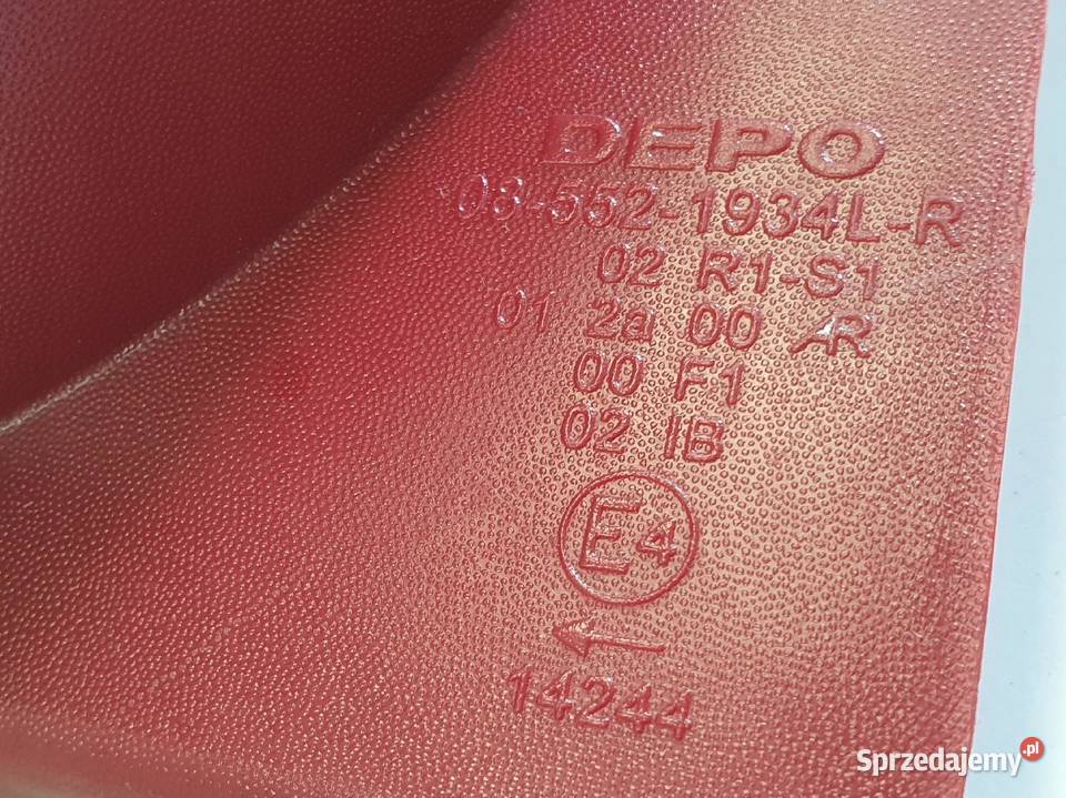 LAMPA TYLNIA LEWA Citroen Berlingo II III 1218r Lampy tylne Rudka sprzedam