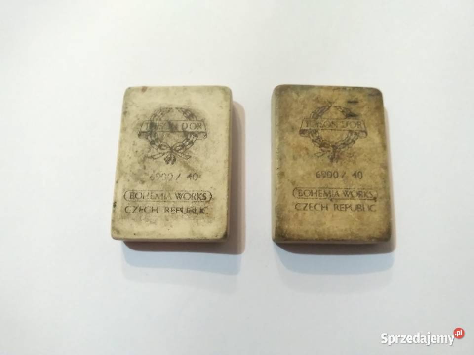 Kolekcjonerskie gumki do mazania RZADKIE Hrubieszów