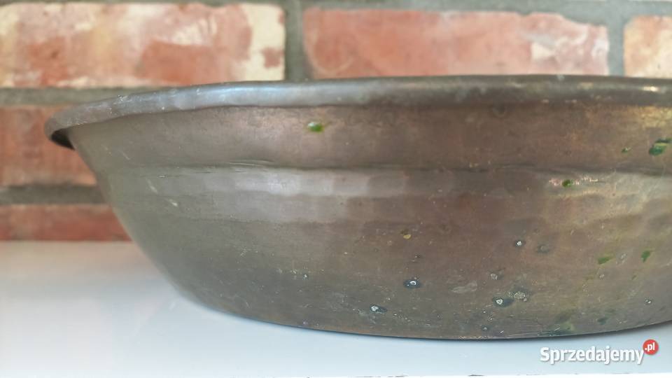 Miska metalowa mosiądzowana Taca 33 709