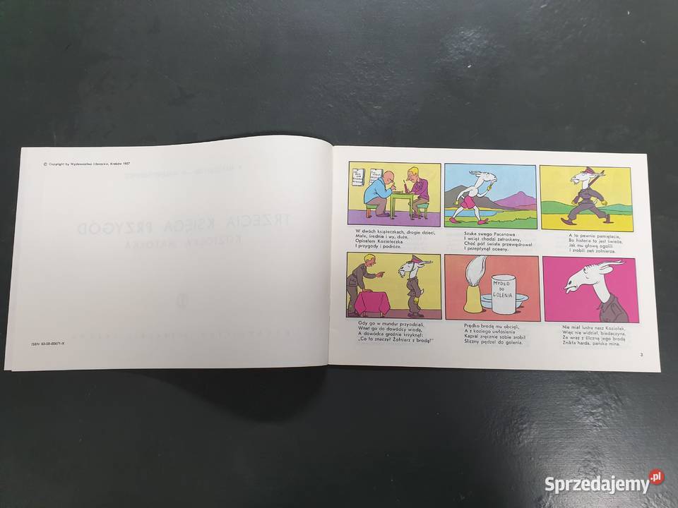 3cia Księga Przygód Koziołka Matołka 1987 stan Gdynia sprzedam