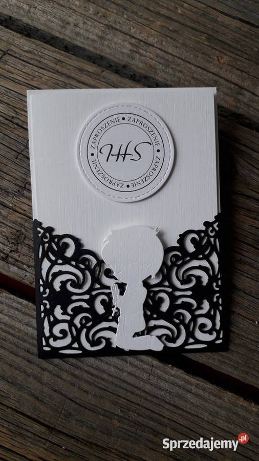 Zaproszenie na Pierwszą Komunię Świętą różne Słupsk