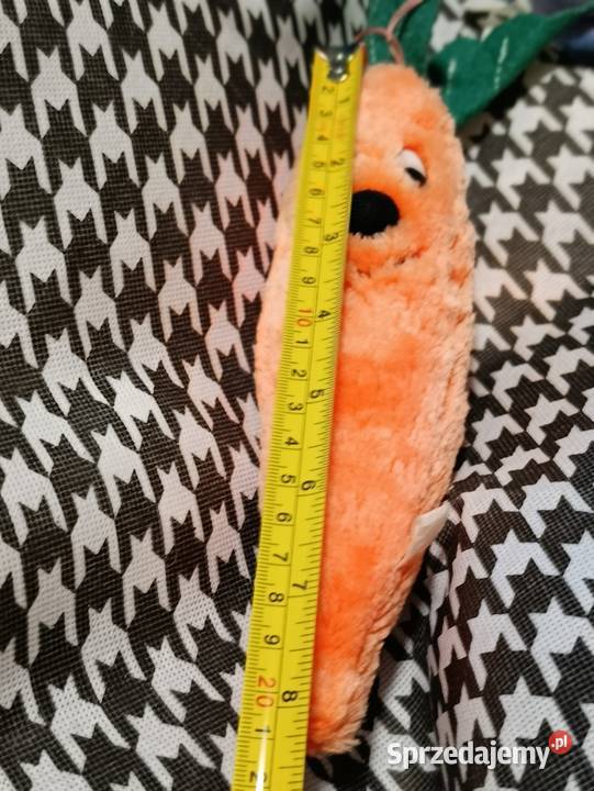 marchewka zabawka pluszowa maskotka pluszak Poznań