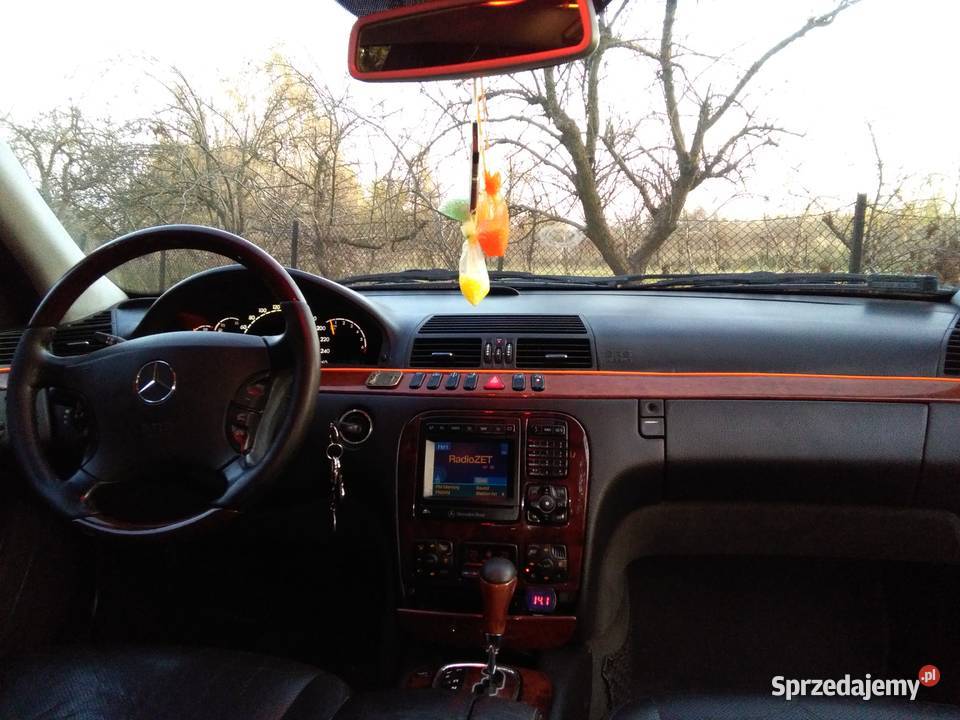 Mercedes S w220 43v8 GAZZAMIANA W CAŁOŚCI CZĘŚCI 286KM wielkopolskie Turkowice