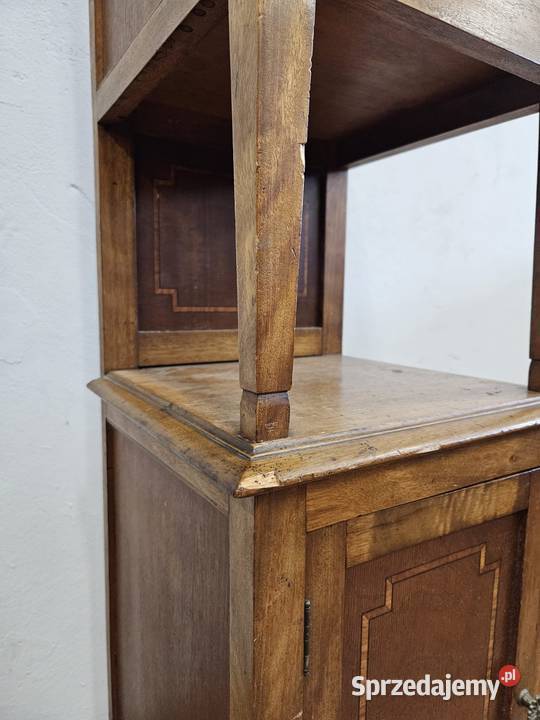 Wąska szafka witrynka słupek secesja małopolskie Nowy Sącz