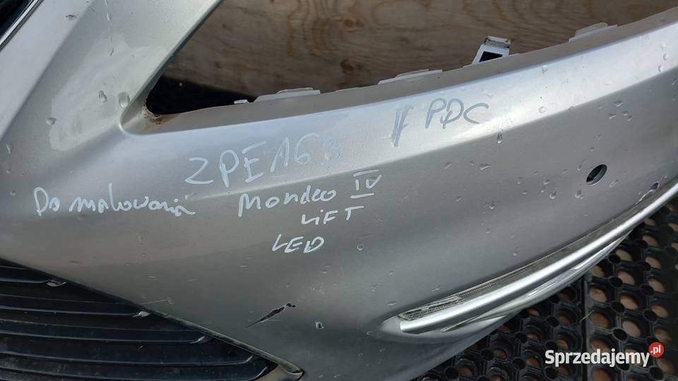 FORD MONDEO MK4 LIFT ZDERZAK PRZÓD LED PDC 58 Zbierkowo