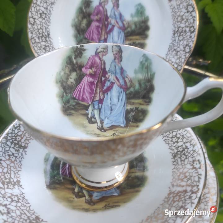 CROWN BANKBONE CHINAENGLANDTrio kolekcjonerskie Pabianice sprzedam