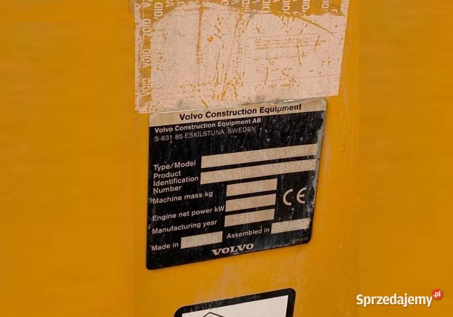Ładowarka kolowa Volvo 180 H tez ZLEASINGUJE mazowieckie