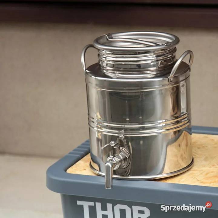 Pojemnik stal nierdzewna inox na wodę lemoniadę Wyposażenie wnętrz Siemianowice Śląskie