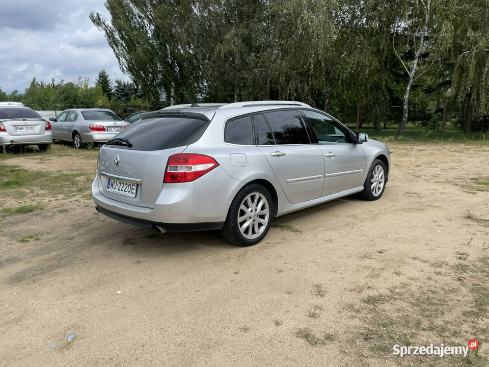 Renault Laguna 20 BenzynaGaz 2008r TanioZamiana srebrny Warszawa