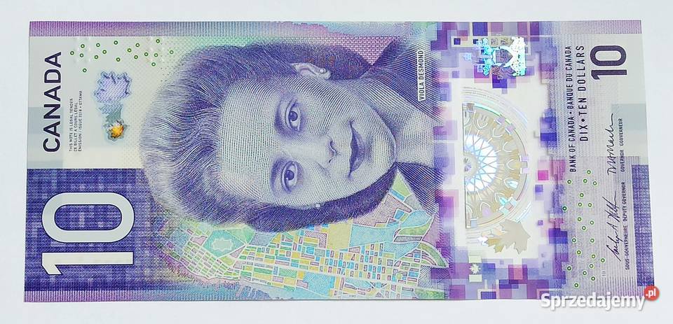10 2010 Kanada banknot polimerowy Wrocław