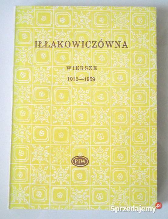 L Iłłakowiczówna Wiersze 19121959 Warszawa