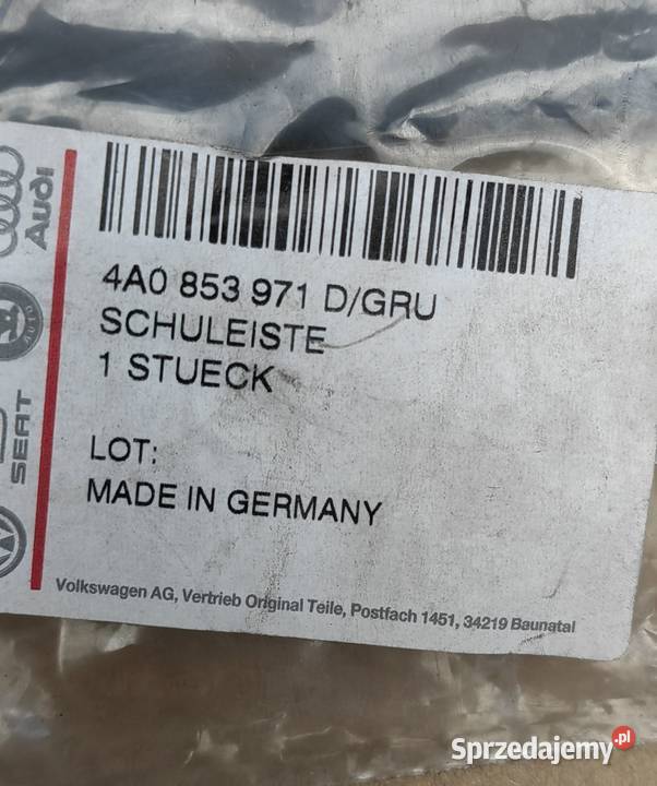 4A0853971 D GRU Audi A6 C4 listwa ozdobną