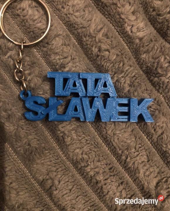 Breloczek na Dzień Ojca Tata Sławek wielkopolskie Kłodawa