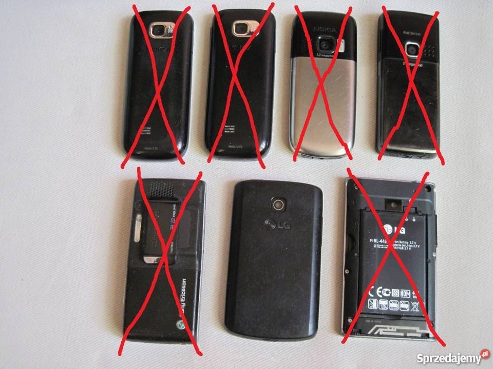 Różne telefony LG E410i Radio Nokia wielkopolskie
