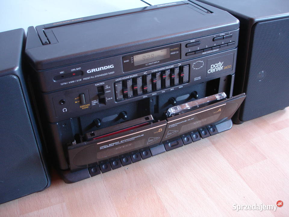 Radiomagnetofon GRUNDIG PARTY CENTER RR2600
