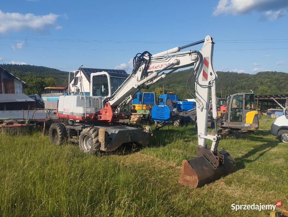 koparka kołowa takeuchi tb175W jcb volvo cat Sucha Beskidzka