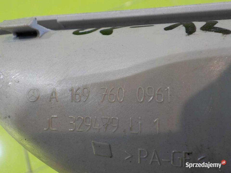 W169 LIFT 10r klamka wewnetrzna drzwi lewa tyl osobowe Klamki wewnętrzne Suków