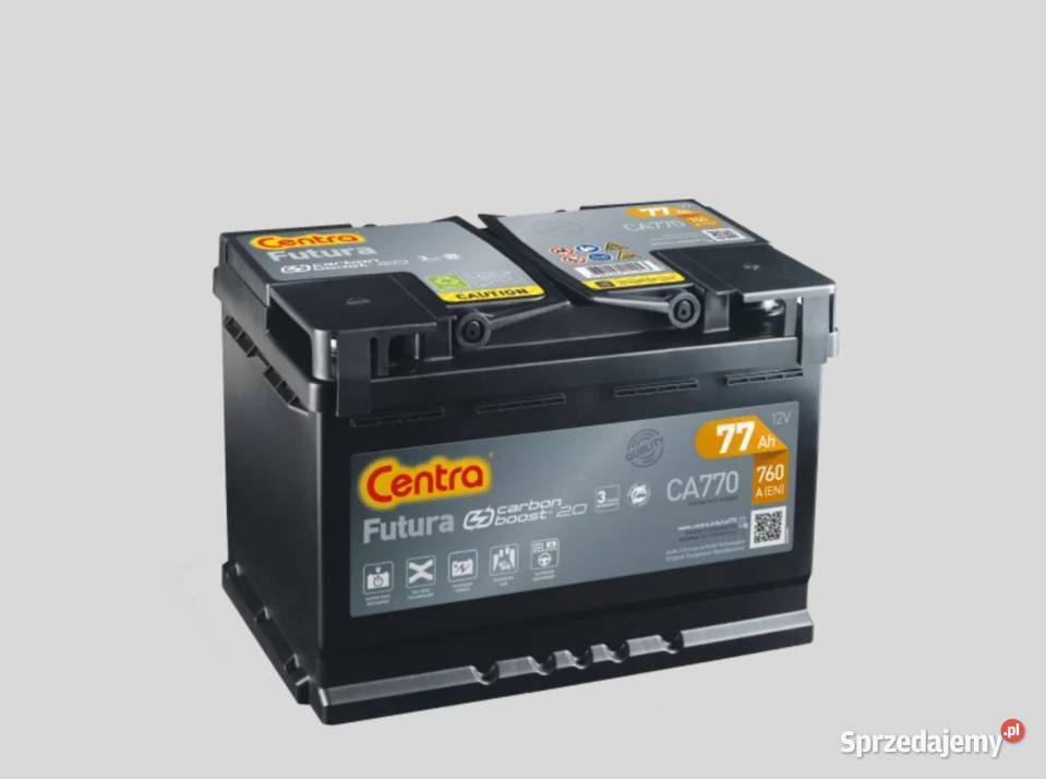 788x645x112 Akumulator Centra FUTURA 77Ah 760A Konin sprzedam