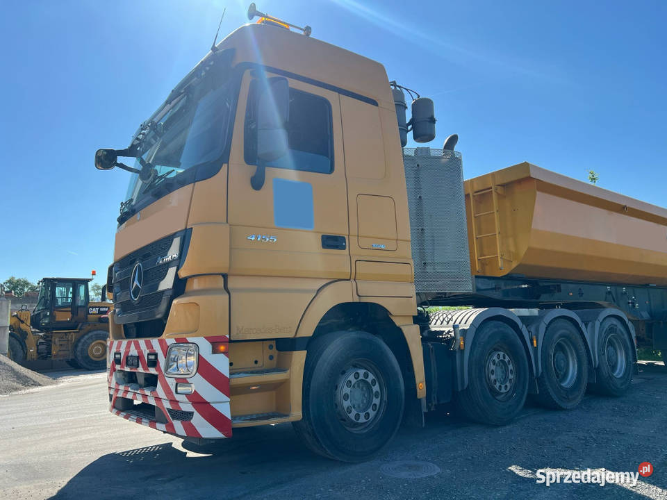 Ciagnik siodłowy 4 osiowy 8x4 Mercedes Warszawa