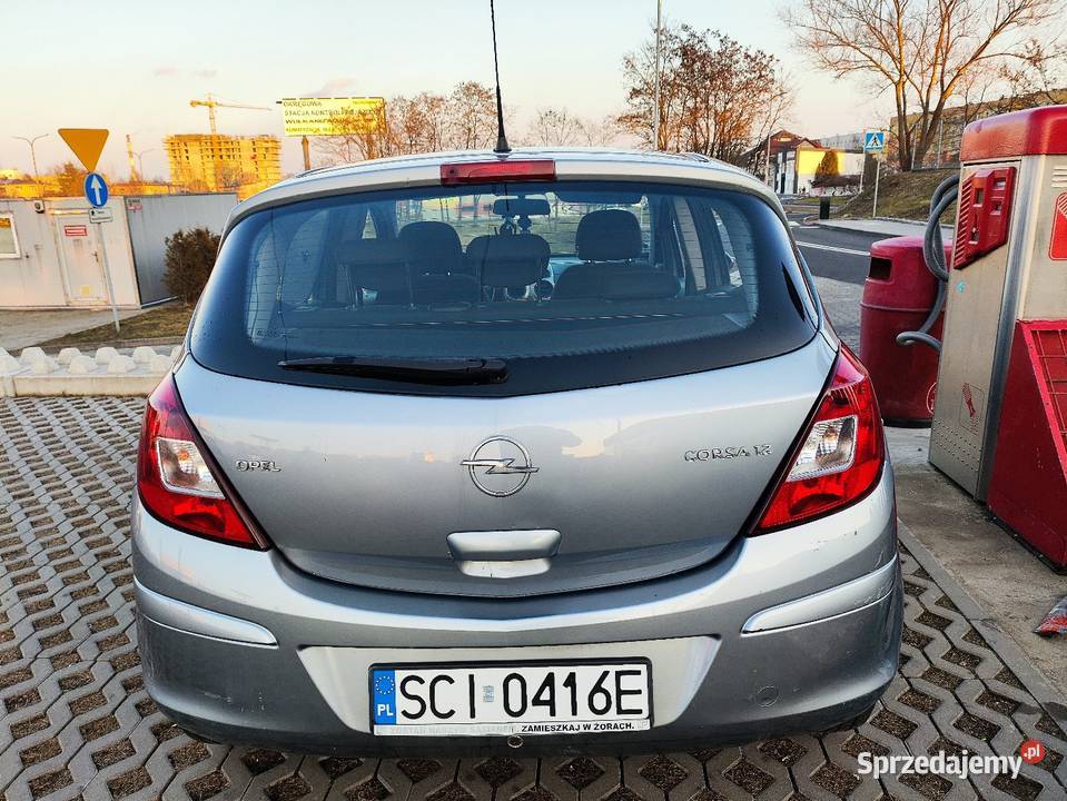 Opel corsa D 12 2007 śląskie Jastrzębie-Zdrój sprzedam