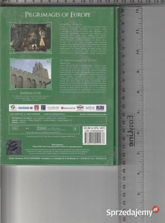 Pielgrzymki Europie II Lourdes DVD Filmy