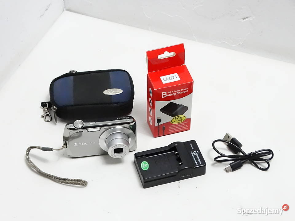 Aparat Cyfrowy Casio Exilim EXZ1 Srebrny Zestaw Aparaty Biłgoraj