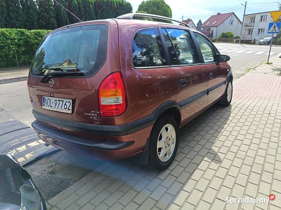 Opel Zafira A 2001 Właściciel 7 lat Rok produkcji 2001 warmińsko-mazurskie
