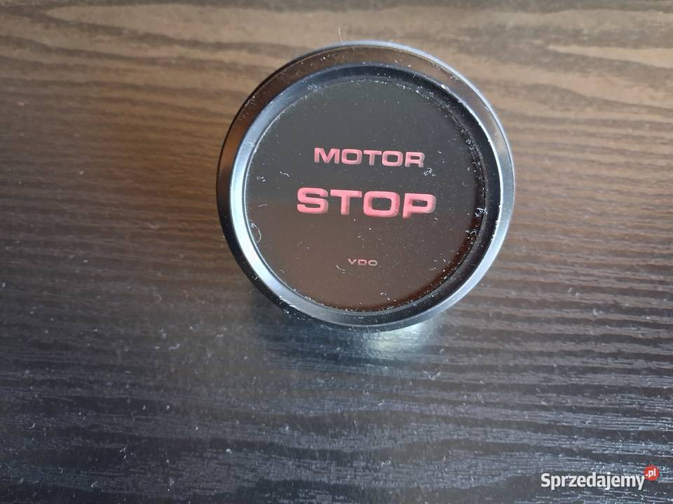 Vdo wskaznik kontrolka licznik zegar motor stop Poraj sprzedam
