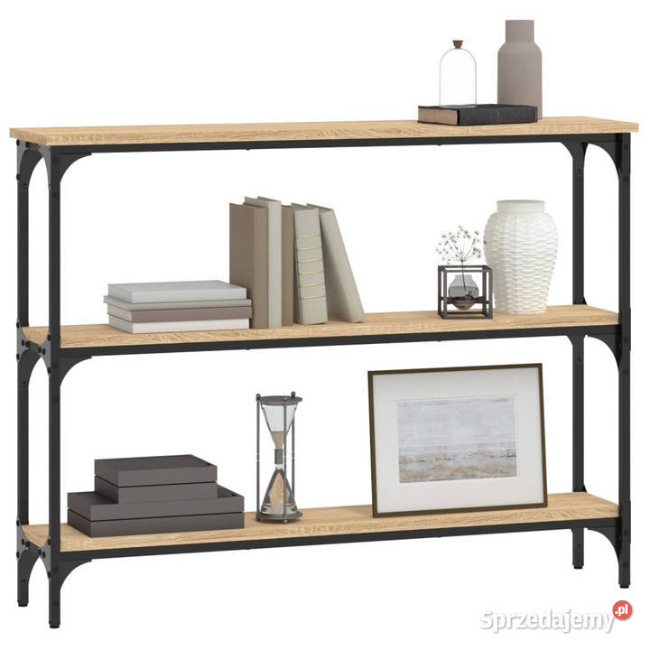 Stolik konsolowy dąb sonoma 100x225x75 WM834026 Warszawa