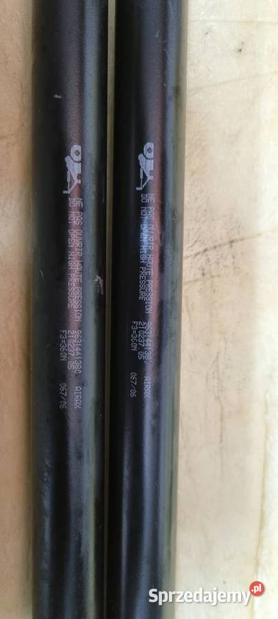 Peugeot 206 teleskopy bagażnika Części samochodowe Zabrze sprzedam