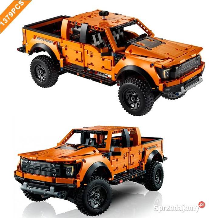 Klocki FORD F150 RAPTOR V6 pickup 1379klocków 42 wielkopolskie Pobiedziska