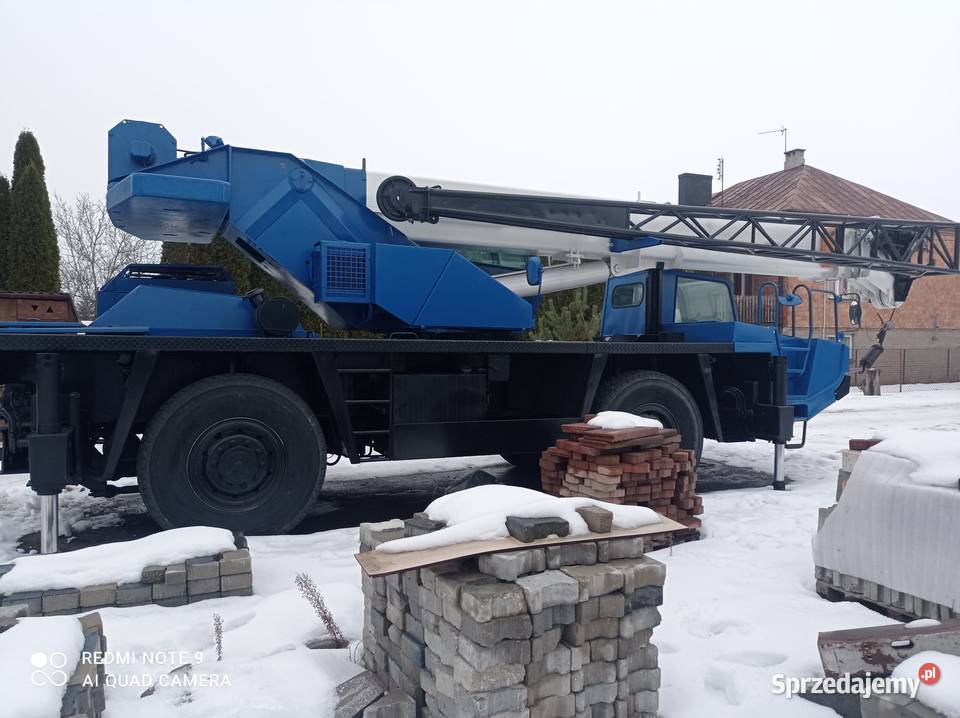 Żuraw mobilny FAUN RTF atf 302 30 ton nie